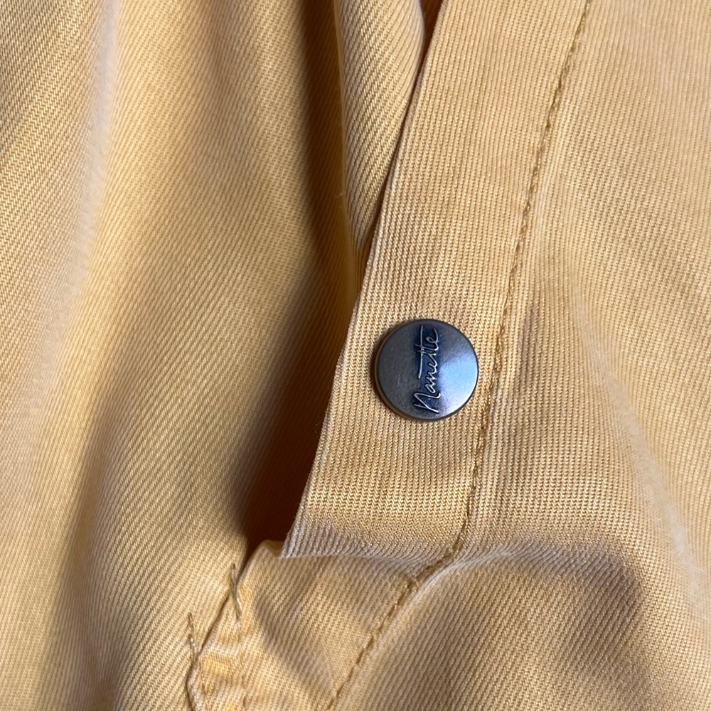 Utility Jacket Trench Coat mustard yellow cargo jacket - Picture 15 of 16